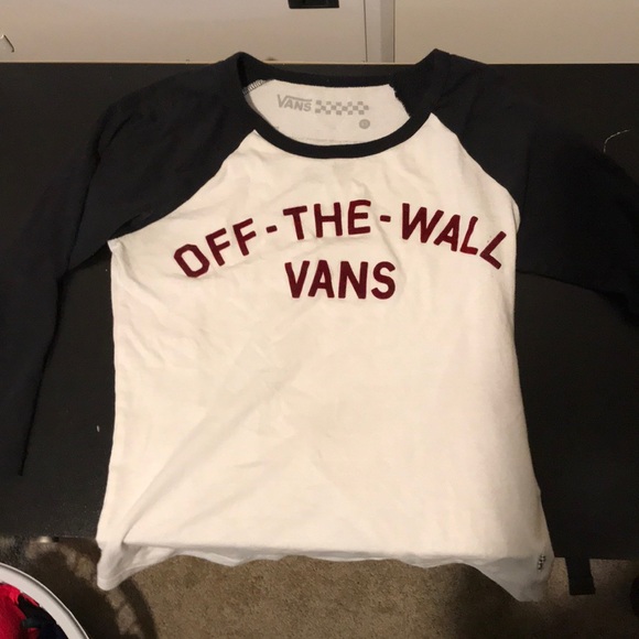 Vans Tops - Vans baseball t